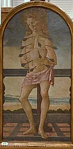 Den hellige Sebastian by Ubekendt