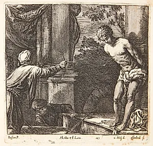 Den hellige Sebastians martyrium