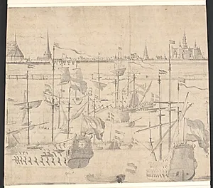 Den hollandske flåde på Københavns Red 1658