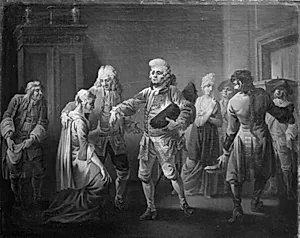 Den honette Ambition, III akt, 5. scene by C.A. Lorentzen