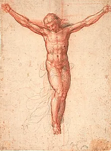 Den korsfæstede Kristus by Fra Bartolommeo