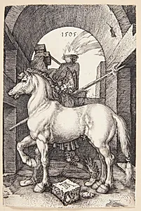 Den lille hest by Albrecht Dürer