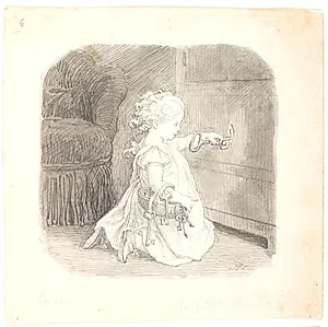 Den lille husmor by Lorenz Frølich