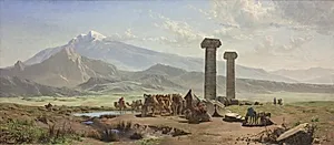 Den lydiske slette i nærheden af Sardes, Lilleasien (Tyrkiet) by Harald Jerichau