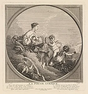 Den lyriske poesi by Claude-Augustin Duflos