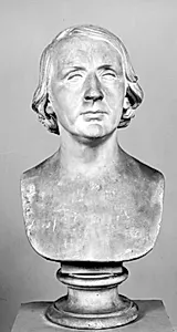 Den norske digter Andreas Munch by H.W. Bissen