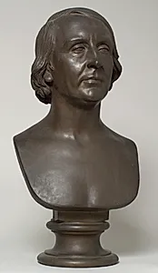 Den norske digter Andreas Munch by H.W. Bissen