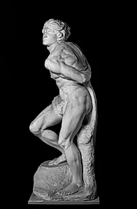 Den oprørske fange by Michelangelo Buonarroti