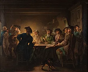 Den politiske Kandestøber, II akt, 2. scene by C.A. Lorentzen