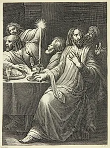 Den sidste nadver by Jan Harmensz. Muller