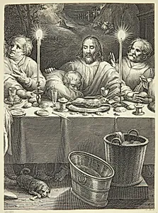Den sidste nadver by Jan Harmensz. Muller