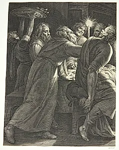 Den sidste nadver by Jan Harmensz. Muller