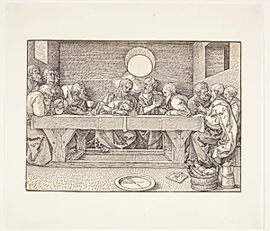 Den sidste nadver by Albrecht Dürer