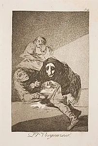 Den skamløse by Francisco de Goya