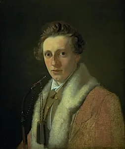 Den tyske maler Heinrich Marr by Wilhelm Bendz