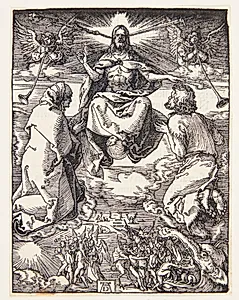 Den yderste dom by Albrecht Dürer