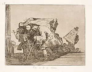 Denne ikke mindre (67) by Francisco de Goya