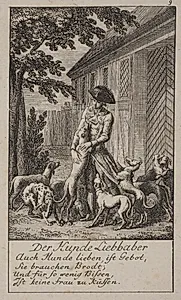 "Der Hunde Liebhaber"