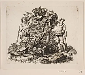 Det danske kongevåben by Odvardt Helmoldt de Lode