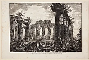 Det indre af det såkaldte Collège des Anfixions [...] by Giovanni Battista Piranesi