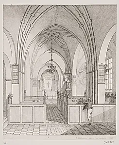 Det indre af Karrebæk Kirke by Georg Hoffmann
