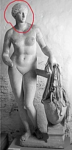 Det Kaufmannske hoved, Afrodite fra Knidos by Ubekendt