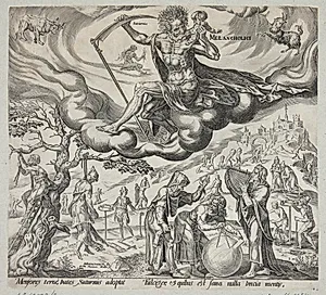 Det melankolske temperament by Harmen Jansz. Muller