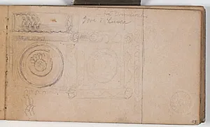Detalje af Domkirkens døre, Lucca by Niels Larsen Stevns