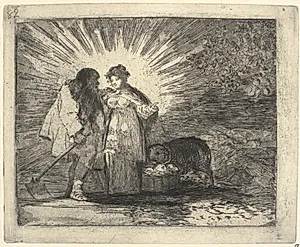 Dette er det sande (82) by Francisco de Goya