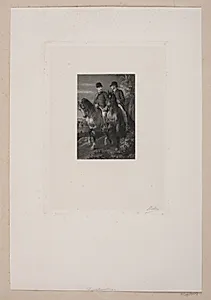 Deux Carollier, to ryttere by Joel Ballin