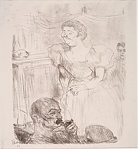 Di Ti Fellow, Anglaise au Café Concert by Henri de Toulouse-Lautrec