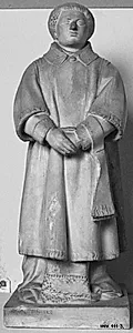 Diakon (ung præst) i messedragt. Filip den Dristiges sarkofag, figur nr. 4 by Ubekendt