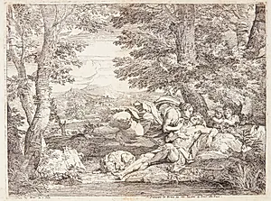 Diana og Endymion by Franciscus de Neve