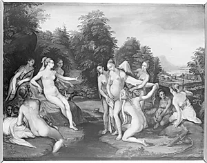 Diana og Kallisto by Hans Rottenhammer