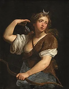 Diana på jagten by Michele Desubleo