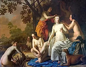 Dianas toilette by Gerard van Honthorst