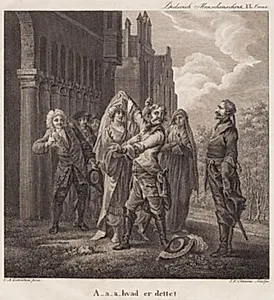 "Diderich Menschen-skræk" by J.F. Clemens