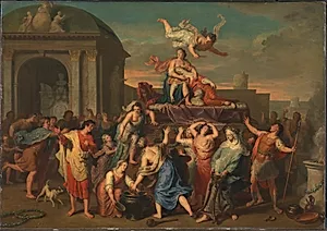 Didos død by Gerard Hoet I