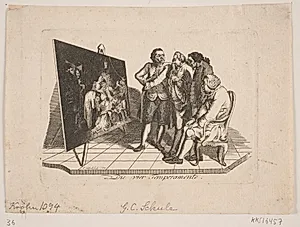 "Die vier Temperamente" by Georg Christian Schule