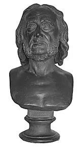 Digteren B.S. Ingemann by H.W. Bissen
