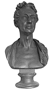 Digteren Carsten Hauch by H.W. Bissen