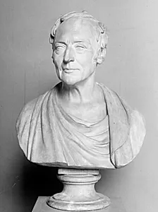 Digteren Johan Ludvig Heiberg by H.W. Bissen