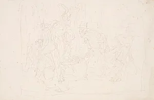 Djævel og knokkelmænd by Lorenz Frølich