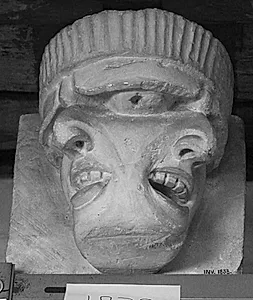 Dobbeltansigt, vrængemaske by Ubekendt
