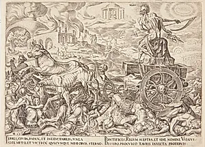Dødens triumf by Philips Galle