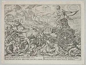 Dødens triumf by Philips Galle