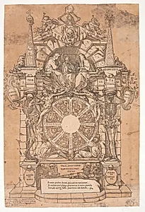 Dødens triumf by Andrea Andreani