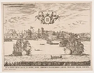 Dokkens indvielse, 1739 by Frederik Ludvig Norden
