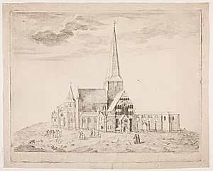 Domkirken i Trondhjem by C. Briand de Crèvecoeur