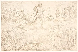 Dommedag by Maarten van Heemskerck